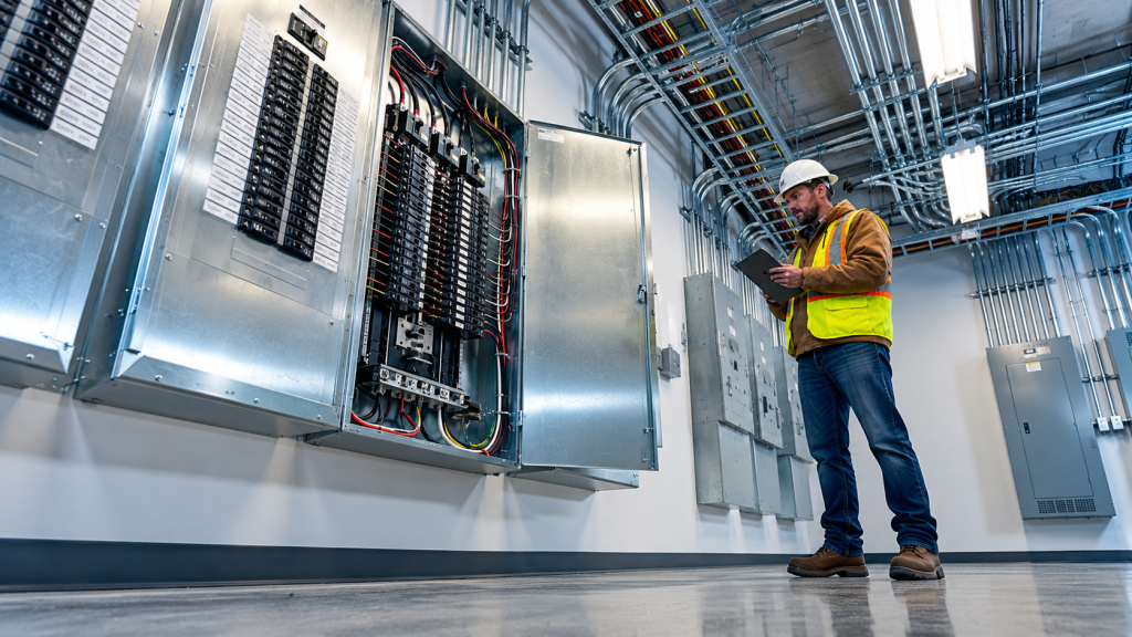 Industrial electrical panel inspection